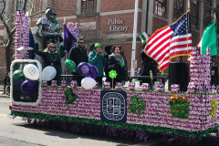 2 - March - UB float at Bridgeport's St. Patricks Day Parade