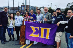 30 - October - The brothers of Sigma Pi, gathering back at campus for the first time in 25 years! Greatest Homecoming On Earth